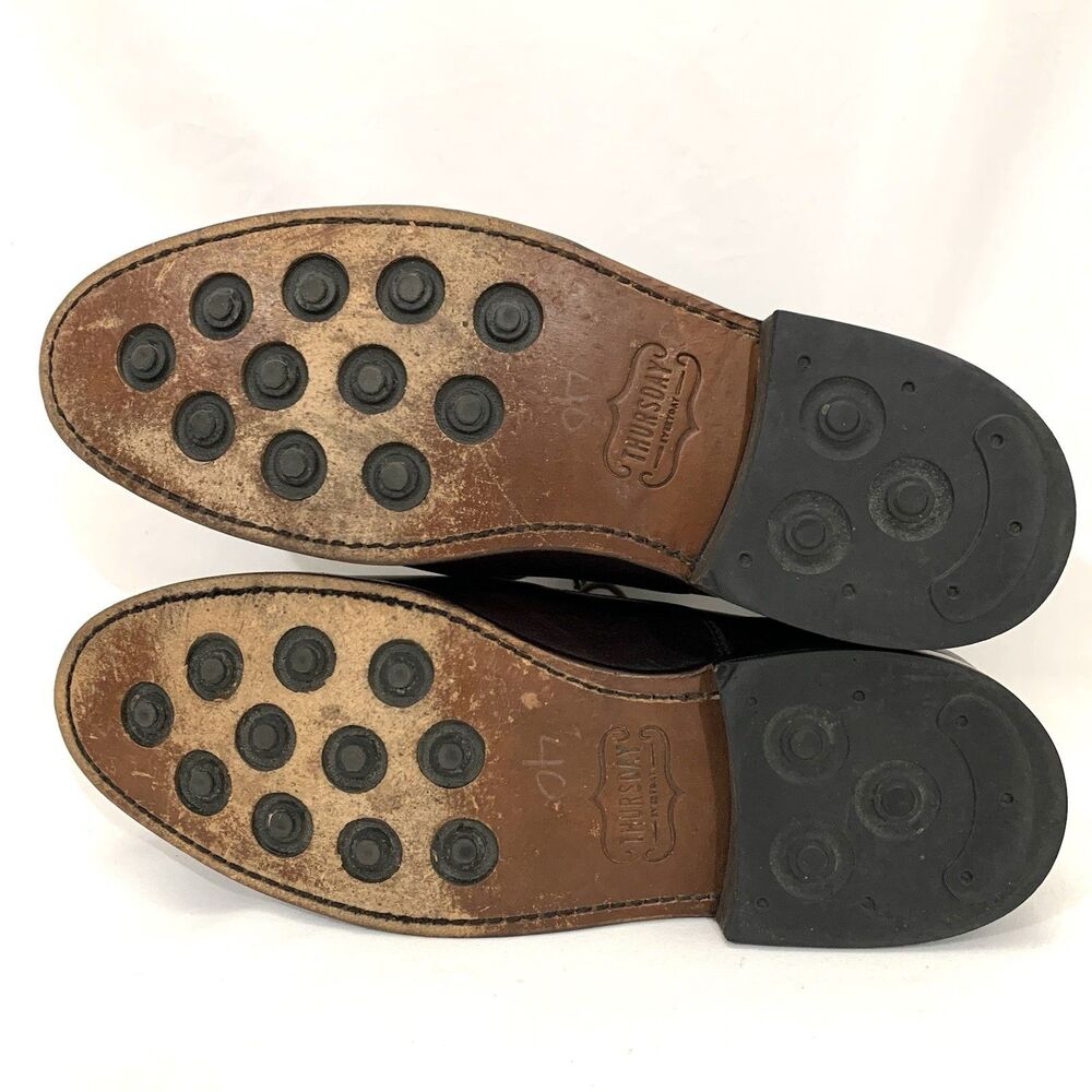 Thursday Boot Co. Oxford Brown Leather Cap Toe Oxford Dress Shoes Mens 6.5 - Picture 11 of 13
